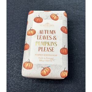 2 Bars Castelbel Autumn Leaves & Pumpkins Please Pumpkin & Vanilla Pumpkin Soap